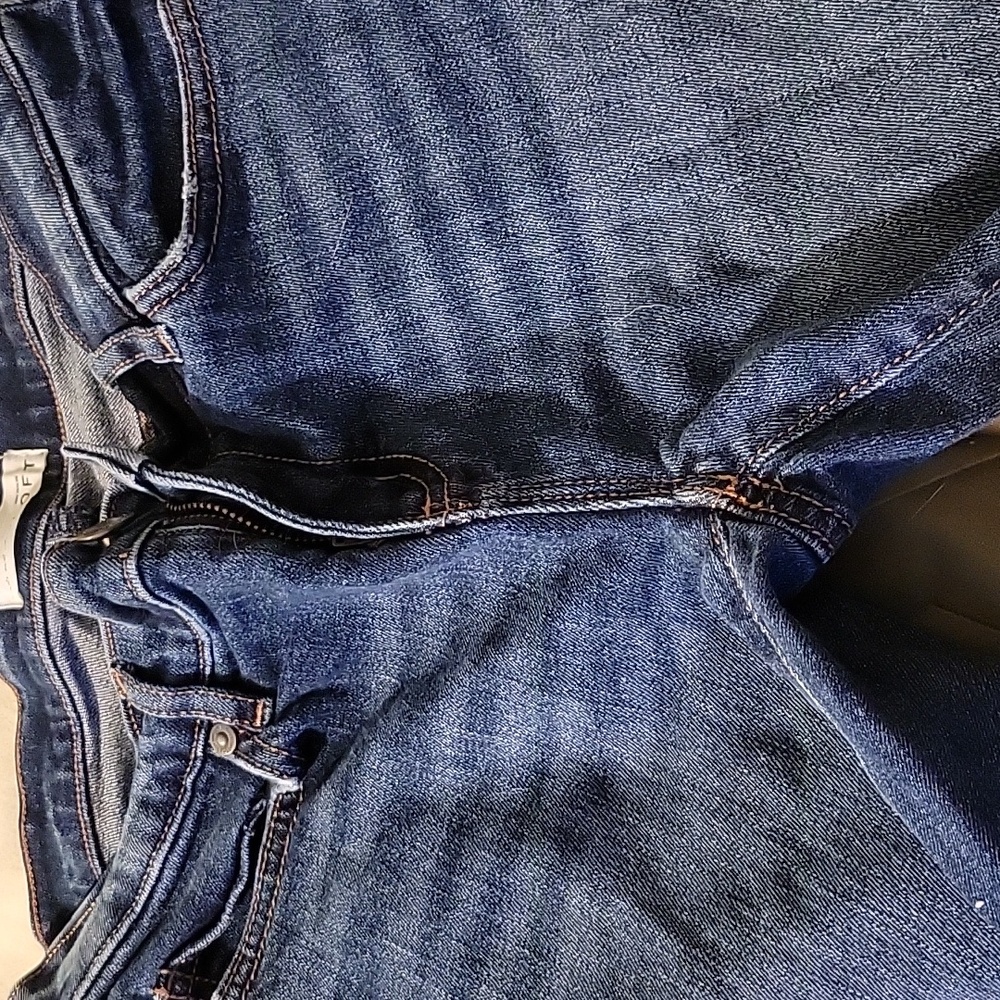 Ann taylor size 0 jean shorts cutoffs